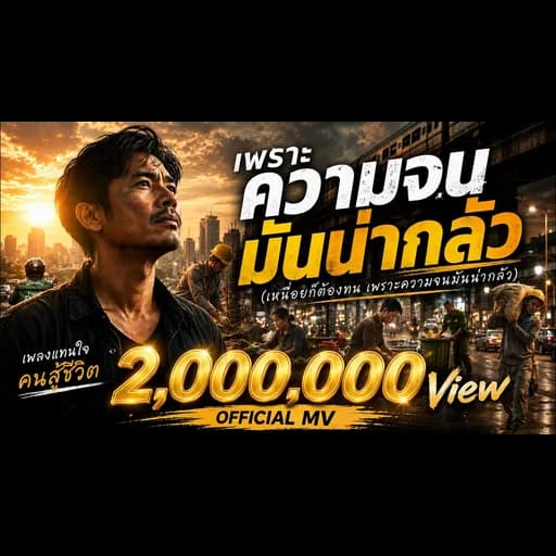 เพราะความจนมันน่ากลัว