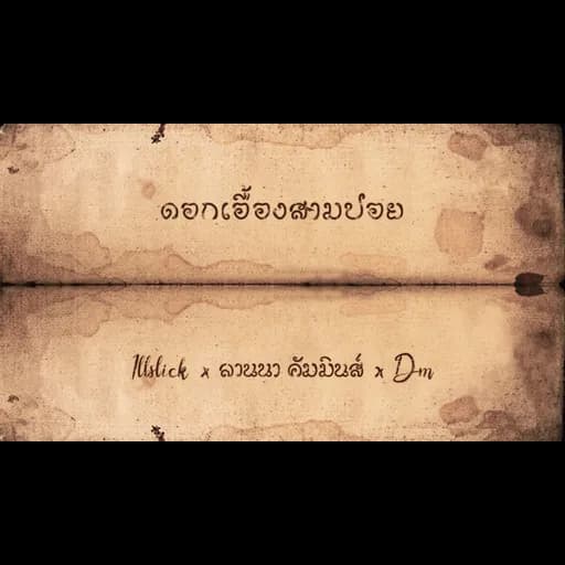 ดอกเอื้องสามปอย  x ลานนา คัมมินส์ x DM