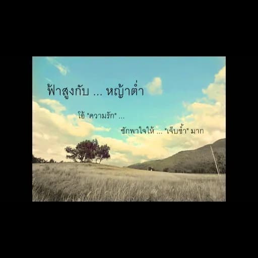 ฟ้าสูงหญ้าต่ำ