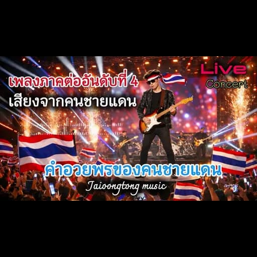 คำอวยพรของคนชายแดน
