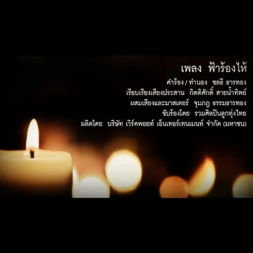 ฟ้าร้องไห้ (รวมศิลปินลูกทุ่ง)