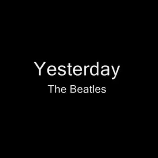 Yesterday