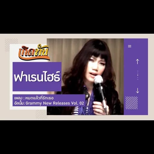 หมดแล้วที่รักเธอ