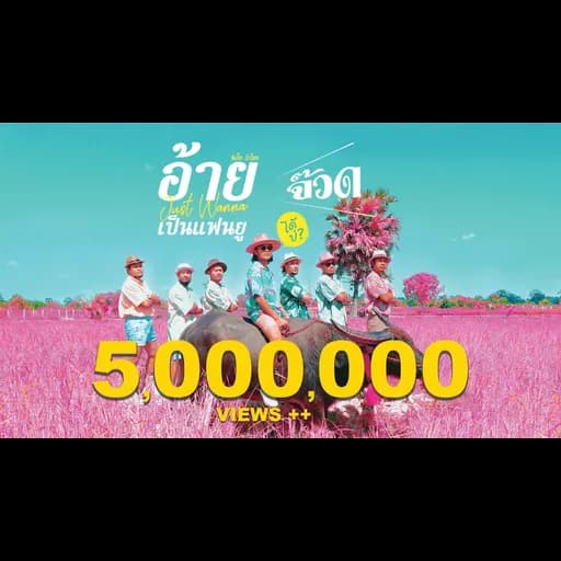 อ้ายจัสวอนน่าเป็นแฟนยูได้บ่ (จ๊วด)