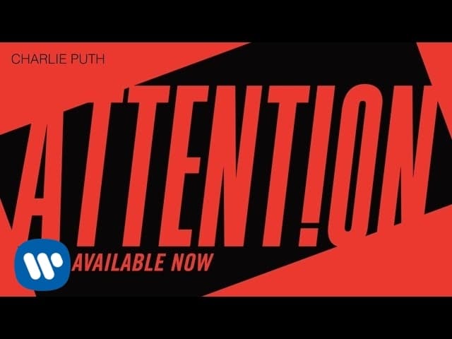 คอร์ดเพลง Attention Charlie Puth