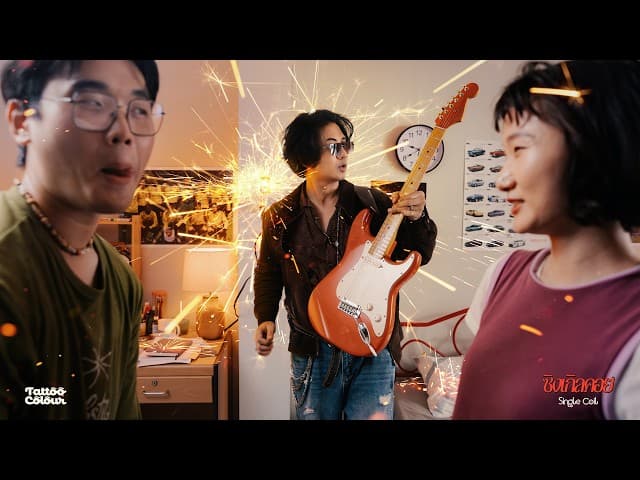 ซิงเกิลคอย (Single Coil) - Tattoo Colour