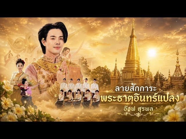 ลายสักการะ พระธาตุอินทร์แปลง