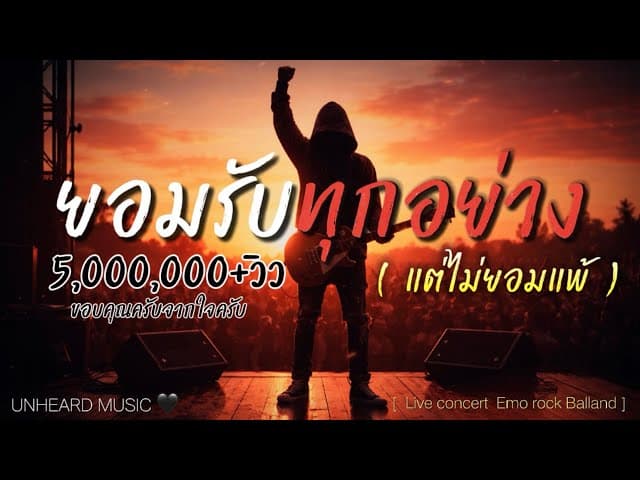 ยอมรับทุกอย่าง (แต่ไม่ยอมแพ้)
