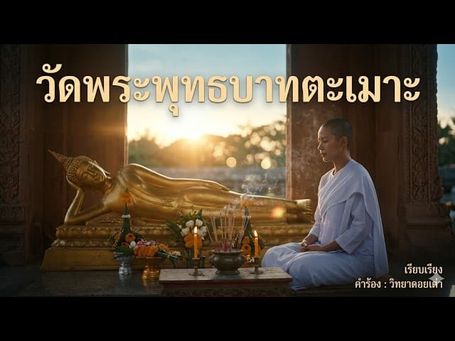 วัดพระพุทธบาทตะเมาะ - วิทยา ดอยเต่า